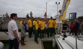 Rinktinės krepšininkai plaukiojo jachtomis