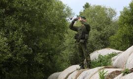 Pratybos kariniame poligone