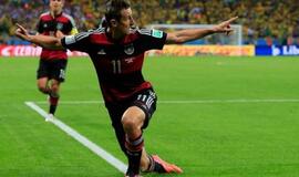 Septynis įvarčius į brazilų vartus įmušę Vokietijos futbolininkai užtikrintai žengė į pasaulio čempionato finalą