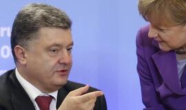 Ukrainos prezidentas iškėlė sąlygas paliaubų atnaujinimui