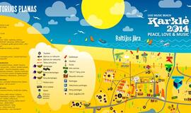 Į muzikos ir pramogų džiungles "Karklė 2014" - su specialiu žemėlapiu