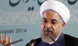 Irano prezidentas smerkia naujas JAV sankcijas