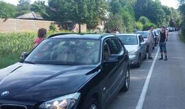 Karkliškiai ir dviratininkai įsiutę ant festivalio dalyvių