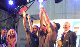 Kuršių marių regatos taurė plaukia į Estiją