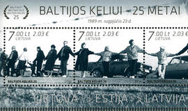 Lietuva, Latvija ir Estija išleis bendrą pašto ženklų bloką Baltijos keliui paminėti