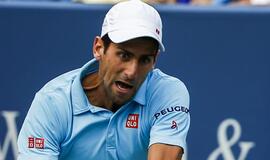 Novakas Džokovičius turnyre JAV nepateko į ketvirtfinalį