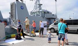 NATO laivai Centriniame Klaipėdos terminale