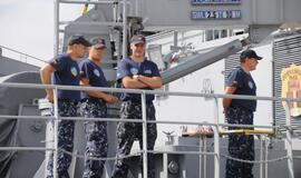 NATO laivai Centriniame Klaipėdos terminale