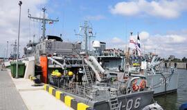 NATO laivai Centriniame Klaipėdos terminale