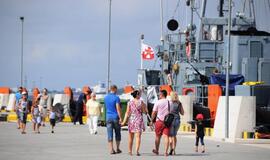 NATO laivai Centriniame Klaipėdos terminale