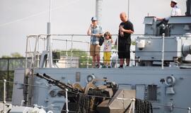 NATO laivai Centriniame Klaipėdos terminale