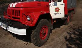 Rietavo savivaldybės teritorijoje degė angaras