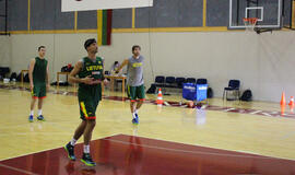 Rinktinė pradėjo treniruotes Klaipėdoje