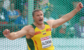 Virgilijui Aleknai Europos čempionate nepavyko peržengti 60 m ribos