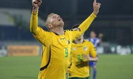 Lietuvos futbolininkai Europos čempionato atranką pradėjo pergale prieš San Mariną