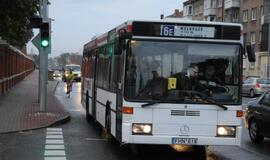 Greičiausieji Klaipėdoje - autobusas ir dviratis
