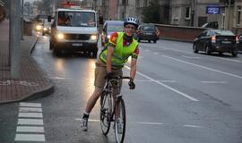 Greičiausieji Klaipėdoje - autobusas ir dviratis