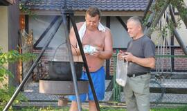 Šventojiškių sueiga aikštėje prie Šventosios kultūros centro