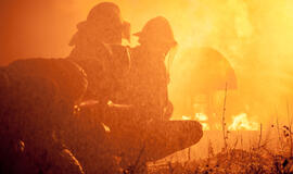 Šilalės rajone sudegė žmogus