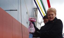 Dalyvaus SGD laivo sutiktuvėse Klaipėdoje