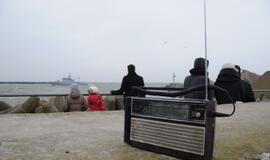 Į Klaipėdą atplaukė laivas-saugykla "Independence"