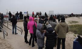 Į Klaipėdą atplaukė laivas-saugykla "Independence"