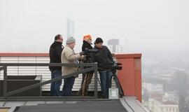 Į Klaipėdą atplaukė laivas-saugykla "Independence"