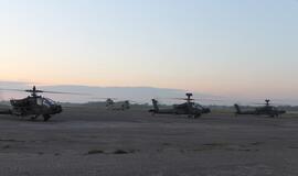 Kaune leidosi JAV karinių pajėgų sraigtasparniai