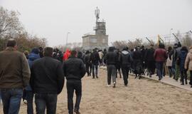 Į Klaipėdą atplaukė laivas-saugykla "Independence"