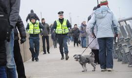 Į Klaipėdą atplaukė laivas-saugykla "Independence"