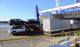 JAV karinė technika Klaipėdoje