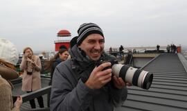 Į Klaipėdą atplaukė laivas-saugykla "Independence"