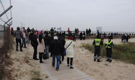 Į Klaipėdą atplaukė laivas-saugykla "Independence"