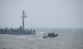 Į Klaipėdą atplaukė laivas-saugykla "Independence"