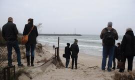 Į Klaipėdą atplaukė laivas-saugykla "Independence"