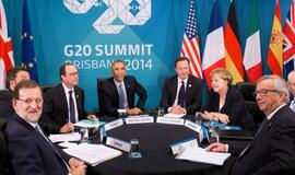 G20 susitikime aptarti ekonominiai įsipareigojimai