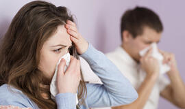 Gripo ir kvėpavimo takų infekcijų daugėja, bet kol kas ne grėsmingai