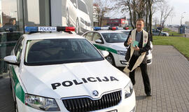 Nauji policijos automobiliai jau pasiekė Klaipėdą