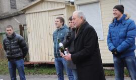 Klaipėdos irklavimo basėje - krikštynos