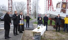 Klaipėdos irklavimo basėje - krikštynos