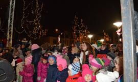 Palanga įžiebė Kalėdų eglę