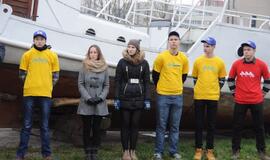 Klaipėdos irklavimo basėje - krikštynos