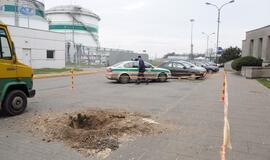 Prie "Klaipėdos naftos" rastas sprogmuo