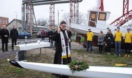 Klaipėdos irklavimo basėje - krikštynos