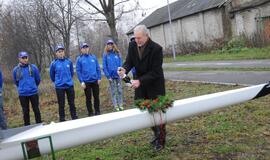 Klaipėdos irklavimo basėje - krikštynos
