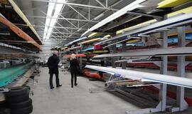 Klaipėdos irklavimo basėje - krikštynos