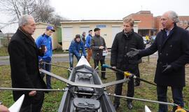 Klaipėdos irklavimo basėje - krikštynos