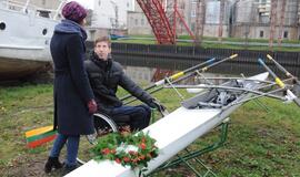 Klaipėdos irklavimo basėje - krikštynos