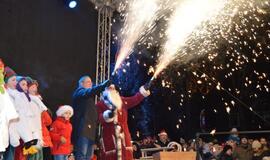 Palanga įžiebė Kalėdų eglę