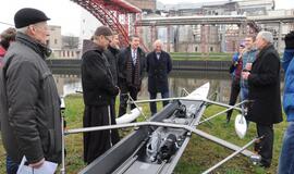 Klaipėdos irklavimo basėje - krikštynos